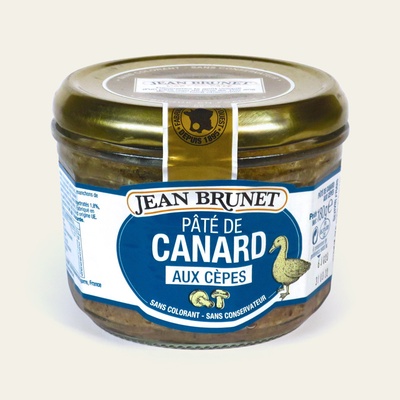 Jean Brunet kachní terina s hříbkem 180 g