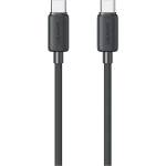 USAMS Кабел USAMS KY Series 60W за USB-C 1м, черен (Usa001599)
