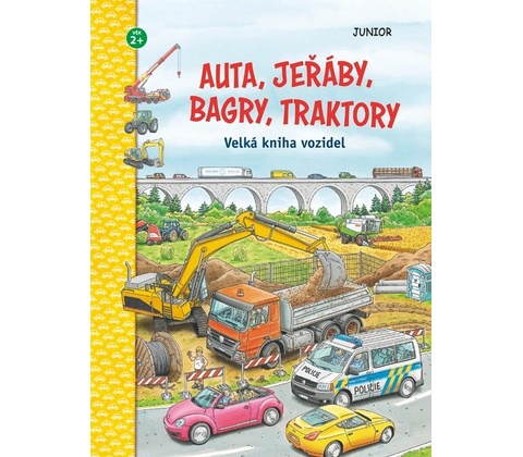 Auta, jeřáby, bagry, traktory