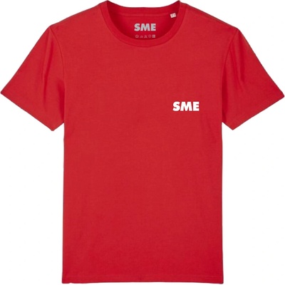 SME tričko SME červené