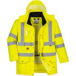 Portwest hi-vis ЯКЕ 7v1 traffic s427 / Светлоотразително многофункционално яке 7в1 - hv жълто xxs (s427yerxxs)