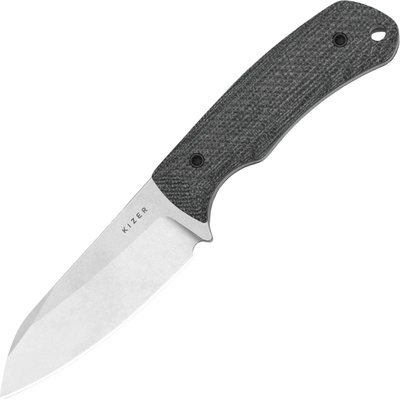 Kizer Field Mouse 14C28N,Stonewashed,Norplex UltreX Micarta 1135A3