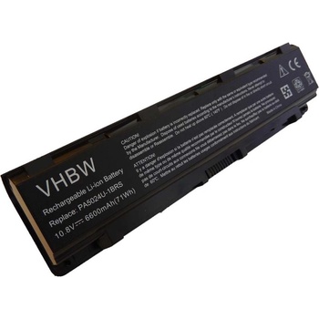 Image 1 of VHBW Батерия за Toshiba Satellite C800 / L850 / M840 / P840, 6600 mAh (800108783)