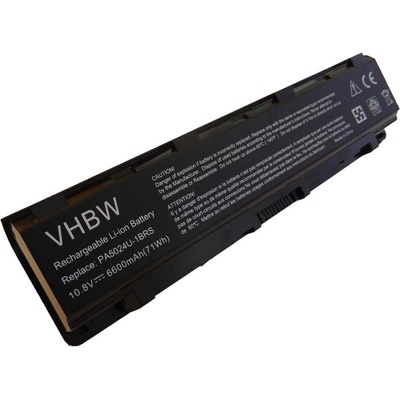 VHBW Батерия за Toshiba Satellite C800 / L850 / M840 / P840, 6600 mAh (800108783)