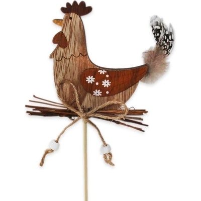 Kohout zápich dřevo 9/33cm