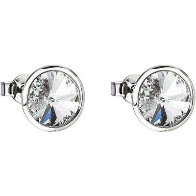 Bohemia Crystal Preciosa náušnice z chirurgickej ocele Uniques s českým krištáľom kryštál 7095 00