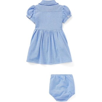 Ralph Lauren Бебешка памучна рокля Polo Ralph Lauren (310734896002)