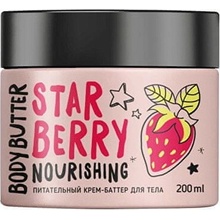 Bisou Star Berry vyživující tělové máslo jahoda 200 ml