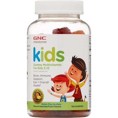 GNC Gummy Multivitamin For Kids 2-12 [120 Дъвчащи таблетки]