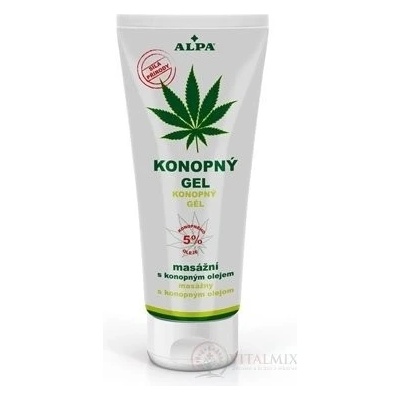 Alpa konopný gel masážní 100 ml