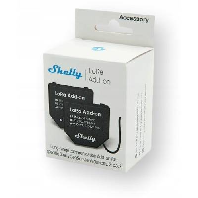 Shelly Lora Add-on Sada 2 kusů relé Eu868 pro Gen3 / Gen4