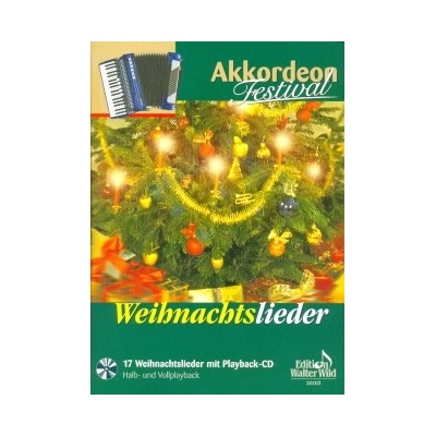 WEIHNACHTSLIEDER Akordeón + CD