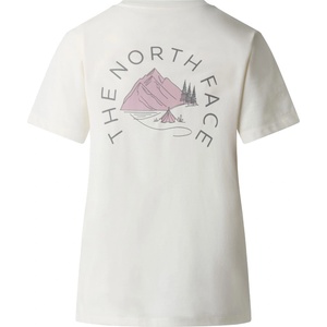 The North Face Дамска тениска The North Face Monte Regular Graphic T-Shirt Womens - White Dune