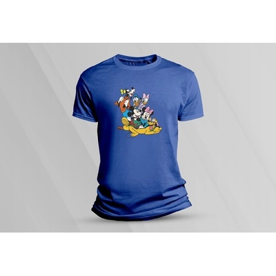 Sandratex dětské bavlněné tričko Mickey 6 královsky modrá