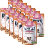 Happy Cat Консерва Котенце & Юниор Земна Патица 12 x 85 г