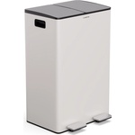 Klarstein EcoVista, кош за отпадъци с компостер, 60 л + 3 л/кофа + компостер, Soft-Close (KG28-60L-crem) (KG28-60L-crem) - electronic-star
