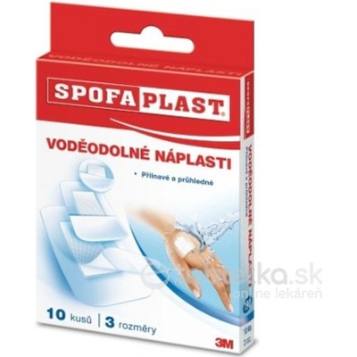 3M Spofaplast č.190 vodeodolná náplasť 10 ks