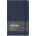 The Writing Fields Бележник с ластик Softline 13х21см Blue