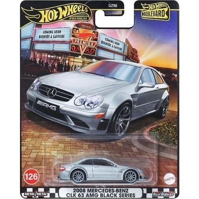 Mattel Hot Wheels Premium - Car Boulevard 2008 Mercedes Benz CLK AMG JBL07 GJT68