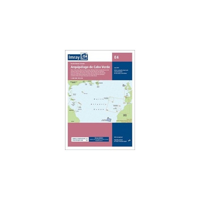 Imray Chart E4 - Arquipelago de Cabo Verde Imray Sheet map folded