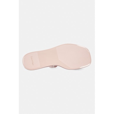 Calvin Klein дамски чехли JELLY SNDL DOUB BAR SHINY ST TPU (HW0HW02963)