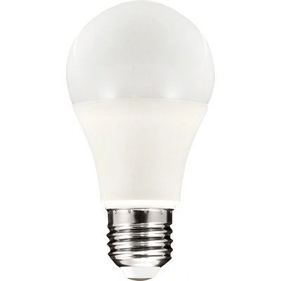 Polux GOLDLUX LED žárovka E27 s mikrovlným čidlem 8W 12xSMD5630 806lm Teplá bílá