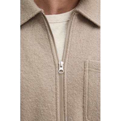 Samsoe Samsoe Вълнено яке тип риза Samsoe Samsoe (M22400082)