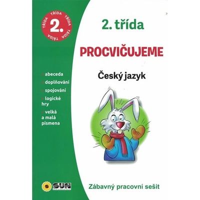 Český jazyk 2. třída procvičujeme - Zábavný pracovní sešit