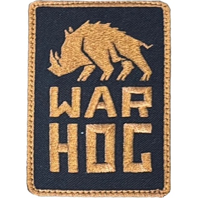Nášivka Wisport War Hog – černá