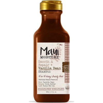 Maui vyhlazující šampon pro kudrnaté vlasy s vanilkovými lusky 385 ml