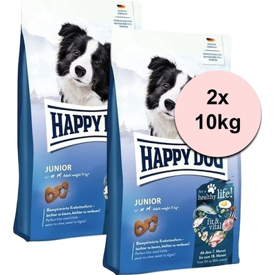 Happy Dog Fit & Vital Junior 2 x 10 kg