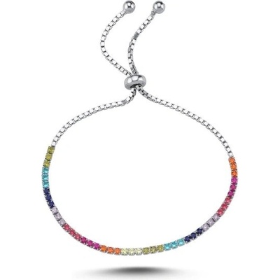 Olivie stříbrný posuvný COLORS 7241