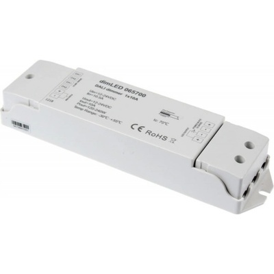 dimLED DALI stmívač 1x10A - dimLED DALI stmívač 1x10A 12-24V