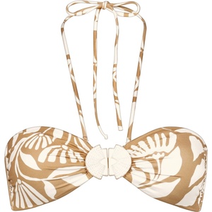 Watercult Дамско бикини горнище Watercult Women's Coastal Bohemia Bikini Top No. 7712 Bikini top - Sand / Cotton - размер 44 (EU) (150-6667-0115)