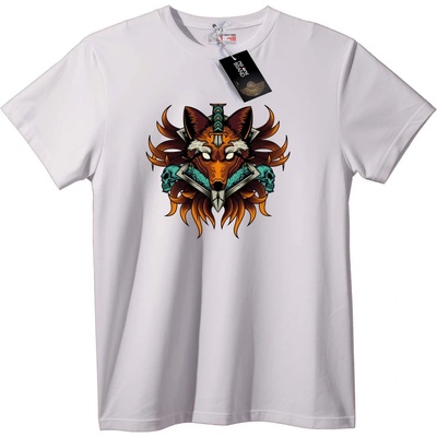 NOONEBRAND Тениска Викинг Вълк Воин - XS, Black