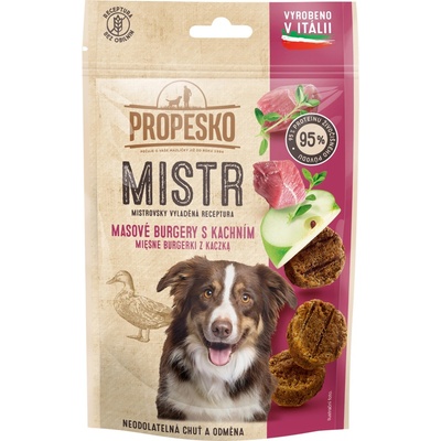 Propesko Dog Mistr burger kachní jablko a tymián 60 g