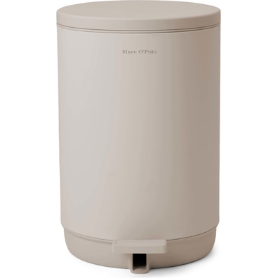 Marc O'Polo Кошче за отпадъци за баня The Curve 5 л бежово (730324-622-004)