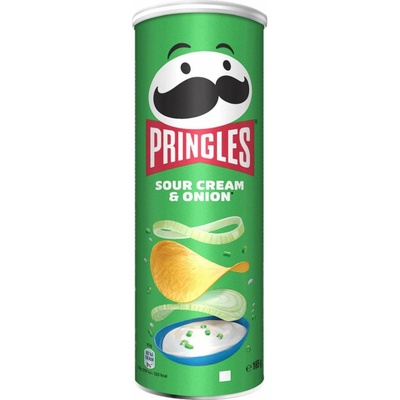 Pringles чипс заквасена сметана и лук заквасена сметана и лук 165гр