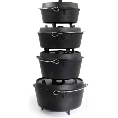 Origin Outdoors Тенджера Origin Outdoors Feuertopf Grapen Pot - Black - размер 6 l (532-2861-0112)