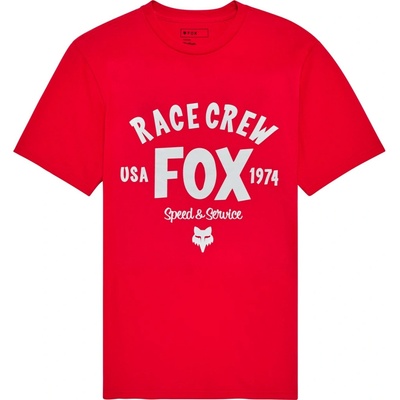 Fox tričko Slogan S Prem Tee Flame Red 122