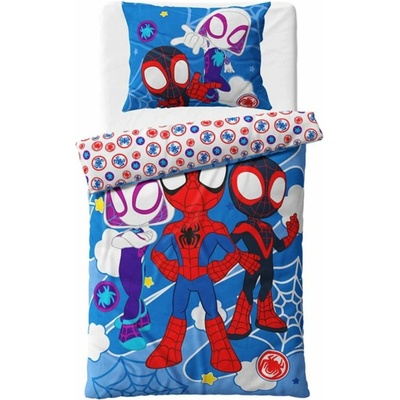 Carbotex mikroplyš obliečky Spidey Úžasní Priatelia 140x200 70x90