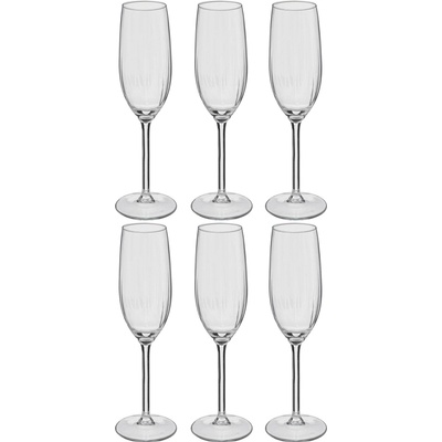 Secret de Gourmet Sklenice na šampaňské VOLTA x 6 x 210 ml