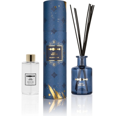 Essens Home Perfume Majestic King set difuzér + náhradní náplň 200 ml + 8 tyčinek