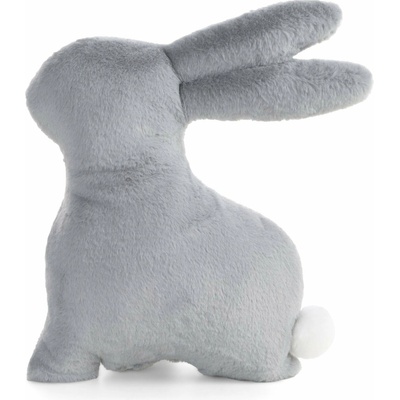 Eurofirany Veľkonočný vankúš RABBIT STRIEBORNÁ 35X39