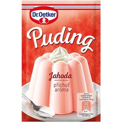 Dr. Oetker Puding jahodová aróma 38 g