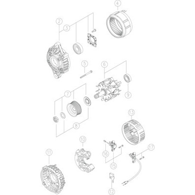 MAHLE generátor MG36