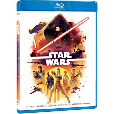 Star Wars epizody VII IX kolekce 6BD bonus