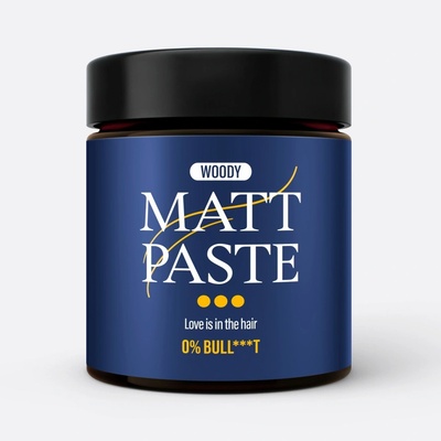 Steves Hair Paste Strong zmatňujúca stylingová pasta Sandalwood 100 g