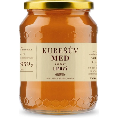 Kubesuv Med Kvetový Lesný s Lipou 750 g