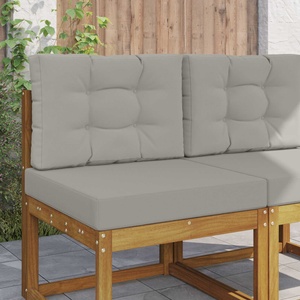 vidaXL Възглавница за диван на открито Полиестер Сиво 60 x 60 cm (900728)